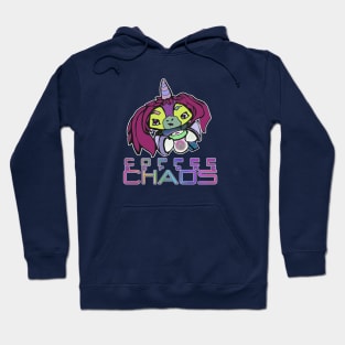 Coffee Before Chaos Unicorn Hoodie